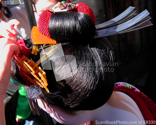 Image of Geisha Hairdo