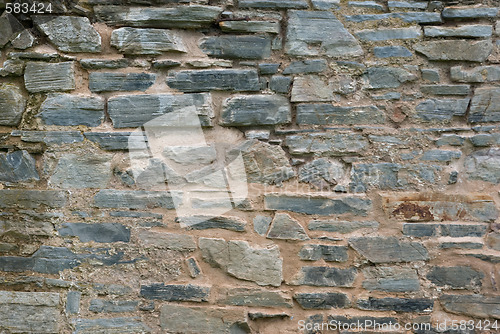 Image of old stone wall background