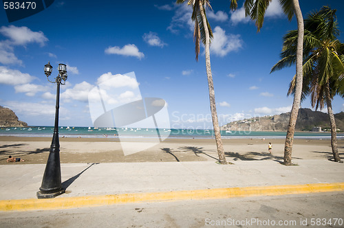 Image of bay of san juan del sur nicaragua