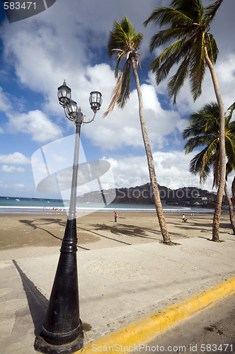 Image of bay of san juan del sur nicaragua