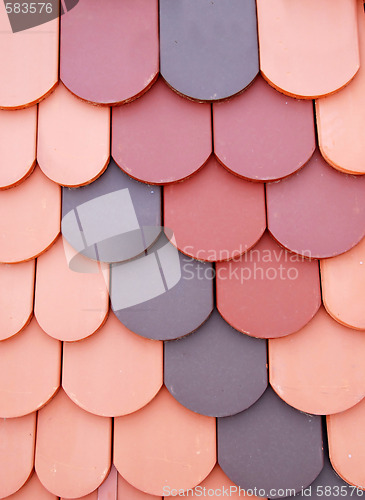 Image of Various roof tiles