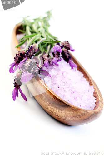 Image of lavender bath salt