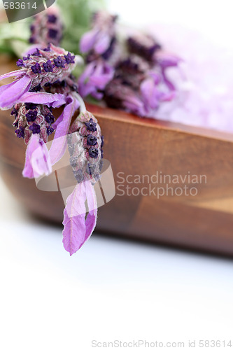 Image of lavender bath salt