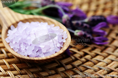 Image of lavender bath salt