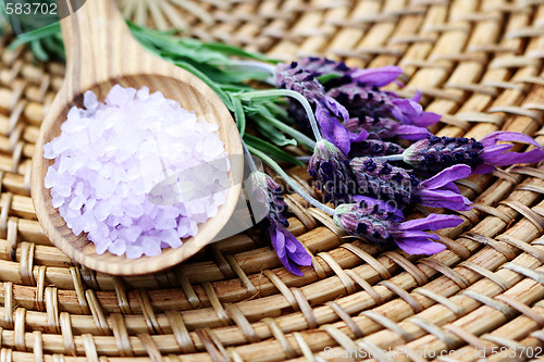 Image of lavender bath salt