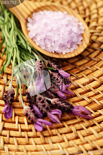 Image of lavender bath salt