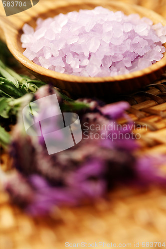 Image of lavender bath salt