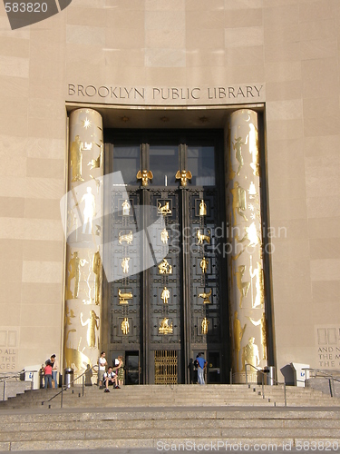 Image of Brooklyn Public Library in New York City