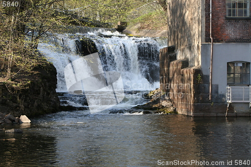 Image of Waterfall, Akerselva (The Aker River), Oslo