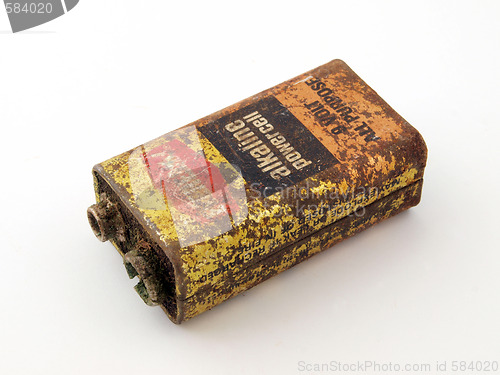 Image of Rusty battery