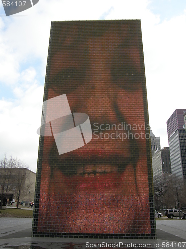 Image of Crown Fountain in Chicago