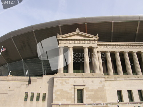 Image of Soldier Field in Chicago