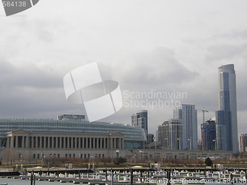 Image of Soldier Field in Chicago