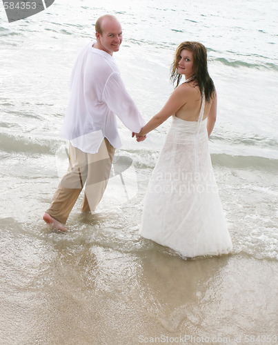 Image of Bride and groom.