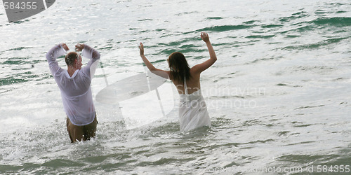 Image of Bride and groom.