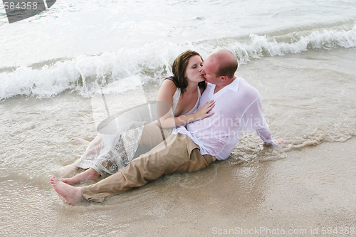 Image of Bride and groom.