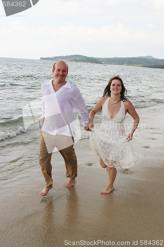 Image of Bride and groom.