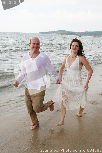 Image of Bride and groom.