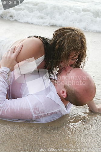Image of Bride and groom.