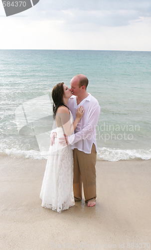 Image of Bride and groom.