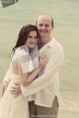 Image of Bride and groom.