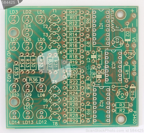 Image of Electronic circuit board