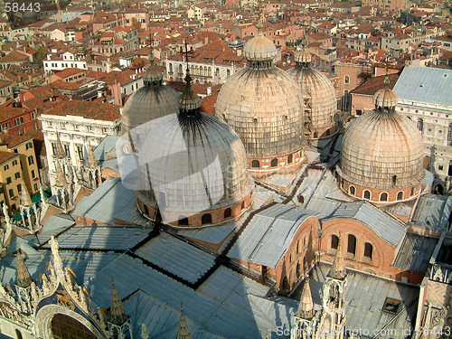 Image of Roof of Basilica Venice