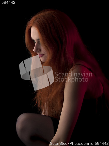 Image of Red-haired beauty