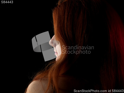 Image of Red-haired beauty