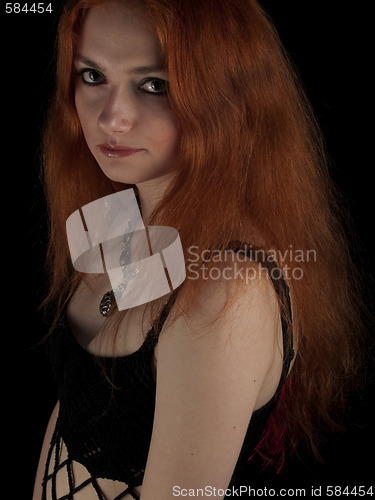 Image of Red-haired beauty