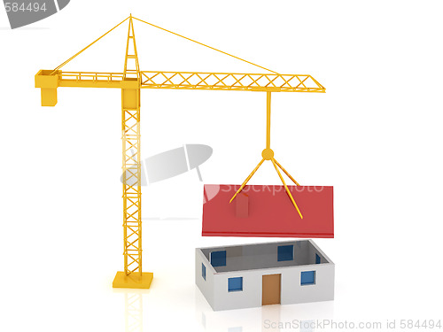 Image of Crane 3d