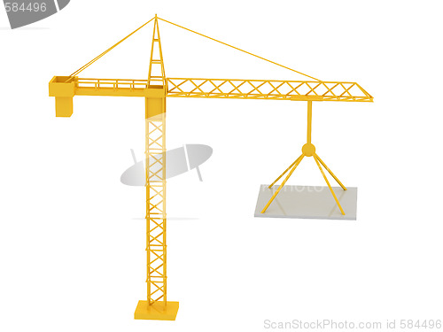 Image of Crane 3d