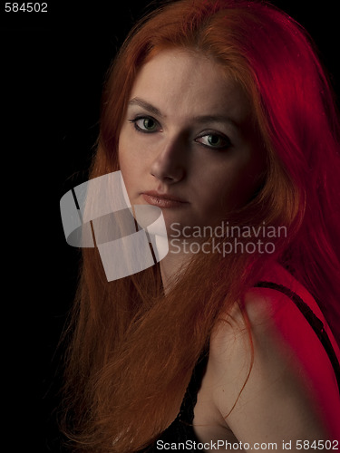 Image of Red-haired beauty