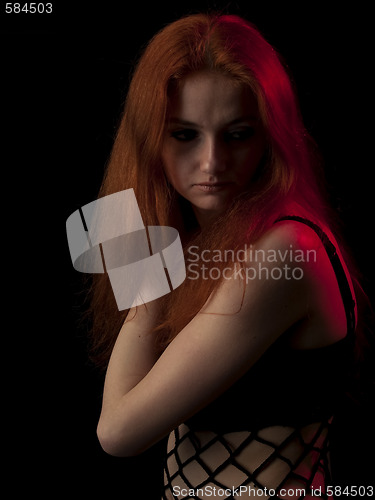 Image of Red-haired beauty