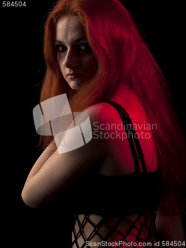 Image of Red-haired beauty