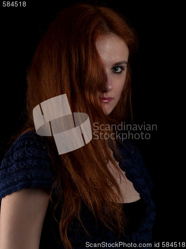 Image of Red-haired beauty