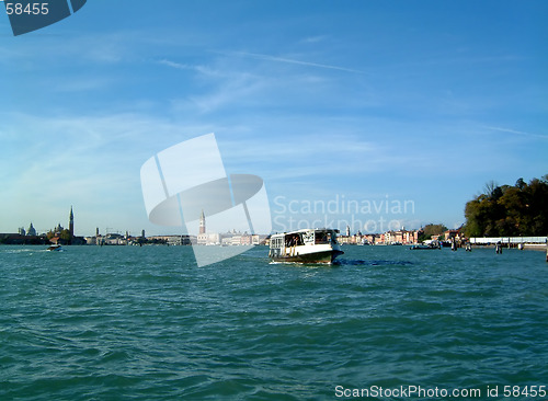 Image of Venice from lagoon