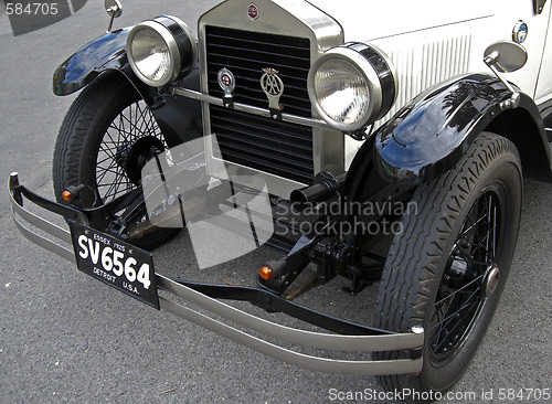 Image of Restored vintage car.