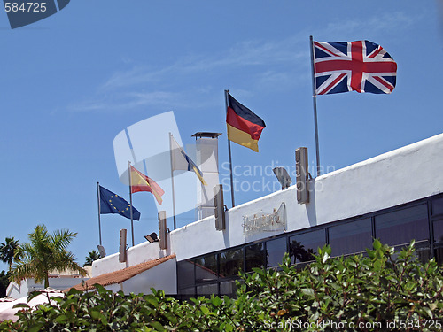 Image of National flags.