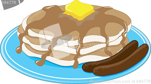 Image of Pancakes Sausage