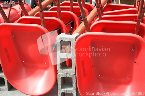 Image of Row Of Wheelbarrows