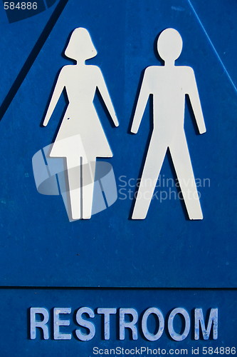 Image of Restroom Sign