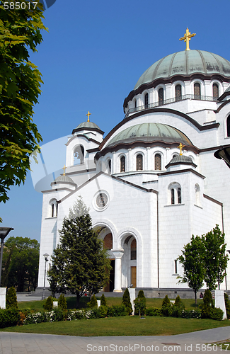 Image of Sveti Sava cathedral in Belgrade