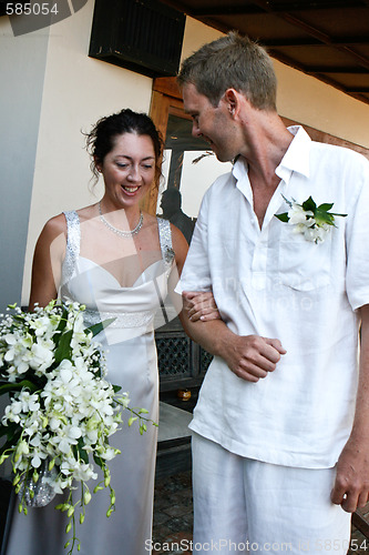 Image of Bride and groom.