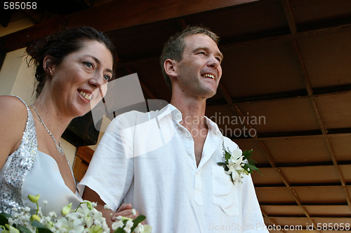 Image of Bride and groom.