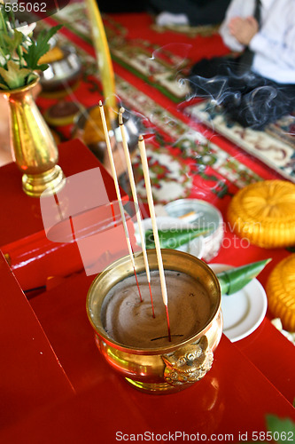 Image of Burning incense