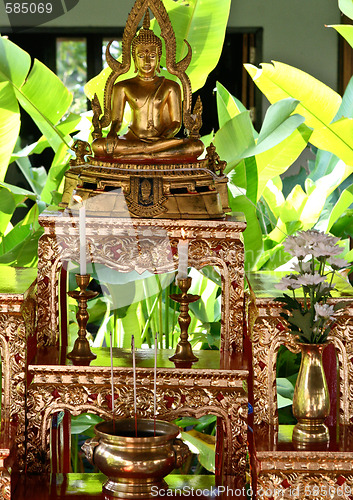 Image of Thai temple.