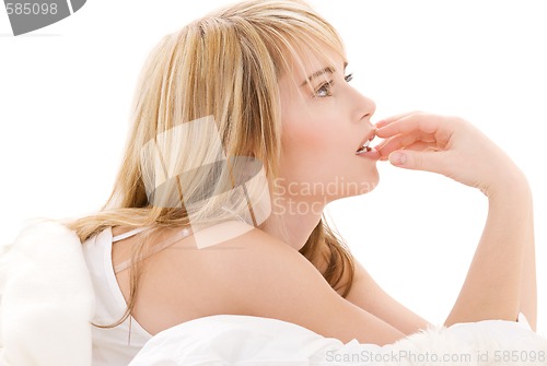 Image of lovely teenage girl