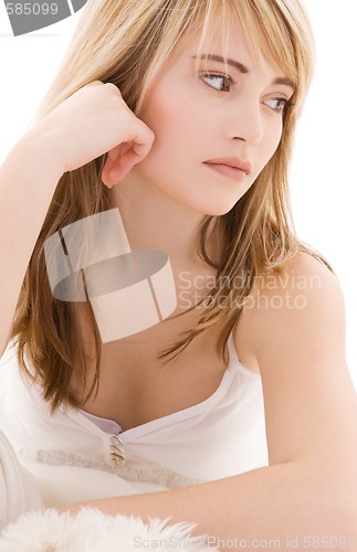 Image of lovely teenage girl