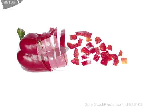 Image of Fragmented paprika